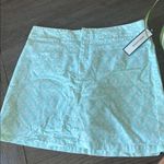 Dockers  Light Blue Patterned Mini Skirt Photo 1