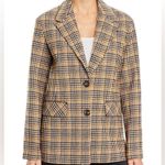 Bagatelle  NYC Plaid Collared Two-Button Blazer Size Small EUC Photo 14