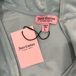 Juicy Couture  OG Big Bling Velour Hoodie Track Pants Set Pastel Turquoise Large Photo 11