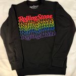The Rolling Stones , womens black crew neck sweatshirt, new with tags Photo 10