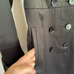 Halogen Black Belted Peacoat Jacket ~ Pockets, Button Closure ~ Women’s Size S Photo 5