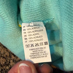 Rainbow Kitten Surprise Blue and Orange Knit Beanie Photo 3