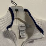 Calvin Klein Zippered cardigan. . Medium. Like new Photo 3