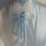 In Bloom  White Satin Bridal Robe Photo 3