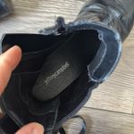 Jeffrey Campbell Black Jeffery Campbell crocodile embossed leather boots size 8 Photo 8