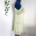 Vanity Fair Vintage  Lime Green Lace Top Slip Photo 5