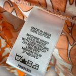 Cynthia Steffe  Fit & Flare A-Line Floral Belted Poplin Dress Button‎ Up Sz L Photo 6