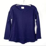 Caslon  NEW Blue Lace Shirt Size XS Photo 1
