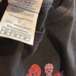 Delta Sugar Skull Day Of The Dead Heart Shaped Graphics T-Shirt Sz M Photo 9