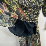 NEW Rococo Sand Hana Kaftan Dress Womens M Floral Printed Flowy Boho Maxi Black Size M Photo 6