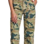 Free People We The Free Remy Camoflauge High Rise Crop Pants Cropped 26 Photo 2