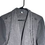 Torrid Charcoal Gray Waterfall Cardigan Jacket Women Size 1 Photo 1