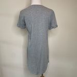 Forever 21 Gray T Shirt Dress Rolled Short Sleeve Sz Small Photo 1