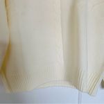 NWT Area Stars Classic Cream Gilly Cable Knit Sweater Top Photo 2
