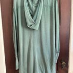 Free People | Green Queen of Hearts Cotton Modal Hooded Tunic | Extra Small Photo 2