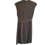 Kate Spade New York Villa Crepe Black Cap Sleeve V Neck Wrap Dress Size Black Size 0 Photo 6