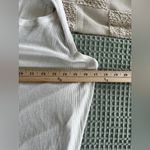 Alo Yoga  Ribbed Peak Cut Out Tank Top Women's Small White Athleisure Gym Photo 1