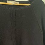 Loft Black Long Sleeve Sweater with Bell Sleeves Photo 1