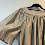 Tony Cohen Bolero Jacket Grey Silk Blend Two Button Dressy Shrug Sz 6 EUC Photo 7