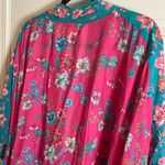 VINTAGE Tolani Collection Women's Kimono Floral Multicolor 3X Bohemian 90s Pink Photo 5