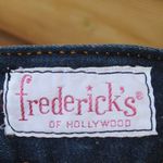 Vintage 70's High Rise Flare Fringe Jeans Blue Size 28 Photo 11