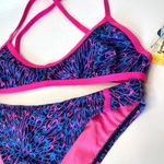 Dolfin  Uglies | Pink/Blue Patterned Bikini Set Photo 7