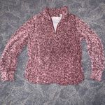 Weatherproof Soft And Fuzzy Pink Quarterzip Jacket Photo 4