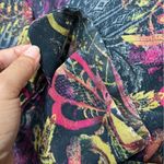 Chico's  2 Womens Bohemian Floral Paisley Jacket lined button up textured blazer Photo 8