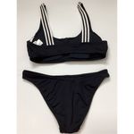 Seafolly New.  3 snap black scoop bikini set. Size USA 6. Retails $174 Photo 9