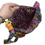 Vera Bradley Pushlock Crossbody Retired Jazzy Blooms Print Photo 5