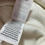 PINK Victoria's Secret Cream Laurel Wreath Logo Hoodie Sweatshirt Size M Size M Photo 4