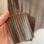 n:philanthropy  Brooke taupe ribbed turtleneck bodysuit Photo 5