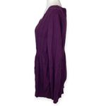 Liz Lange  maternity cable knit sweater purple XXL Photo 3