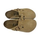 Birkenstock New Boston Suede Leather in Latte Cream sz 39 US 8 Photo 2