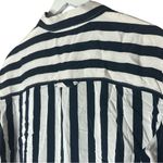 AYR  Button Down Striped Long Sleeve Shirt Blouse Medium Photo 8