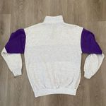 Vintage 90s Casper Beach sweatshirt in white and purple size large‎ Photo 5