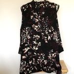 Maternity dress top XL Motherhood brand peekaboo shoulders Black Size undefined Photo 3