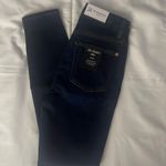 7 For All Mankind Silm illusion Luxe High Waist Ankle Skinny Jeans Sz 24 Photo 0