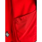 Lauren Active Ralph Lauren Bright Red Full Zip Fleece Black Details Size Medium Photo 7