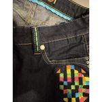 COOGI  Jeans Women's Embroidered Size 16 Cotton Blend Low Rise Dark Wash Denim Photo 9
