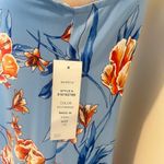 MSK Orange and Blue Halter Sundress Resort Wear Size undefined Photo 5