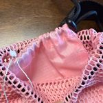 NWOT Free People Movement Mesh Sling Bag Double Bag Design Drawstring Bag Pink Photo 6