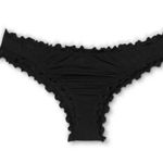 Shade & Shore Women's Ruffle Extra Cheeky Bikini Bottom - ™ Black Photo 3