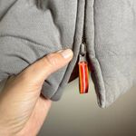 Free People  Rare Insulated Quilted Puffer Coat Jacket Zip Up Long Waffle Knit Photo 1