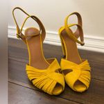 Ba&sh  Mustard Yellow Heeled Sandals size 38 Photo 0