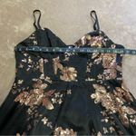Lulus NWOT  Glittering Personality Black Sequin Skater Bustier Mini Dress Photo 7