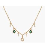 Vince Camuto NWT  Crystal Charm Necklace Photo 5