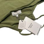 We Wore What  Size XS‎ Cutout Midi Skirt Sage Green Coastal Beach Party NWT Photo 5