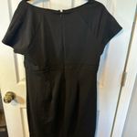 Liz Lange Black Scoop Neck (with pleats)‎ Dress Photo 3