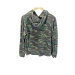 Sundry  Womens Hoodie Sweatshirt Green Pullover Camo Kanga Pocket Long Sleeve 2 Photo 1